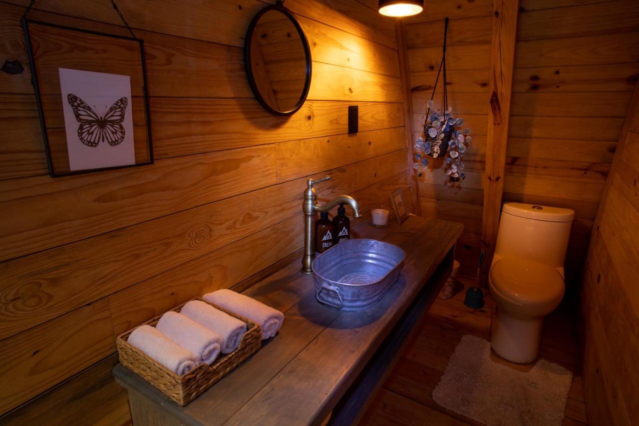 Cabanas Chalets Piedra Alta Zacatlan Camotepec 外观 照片