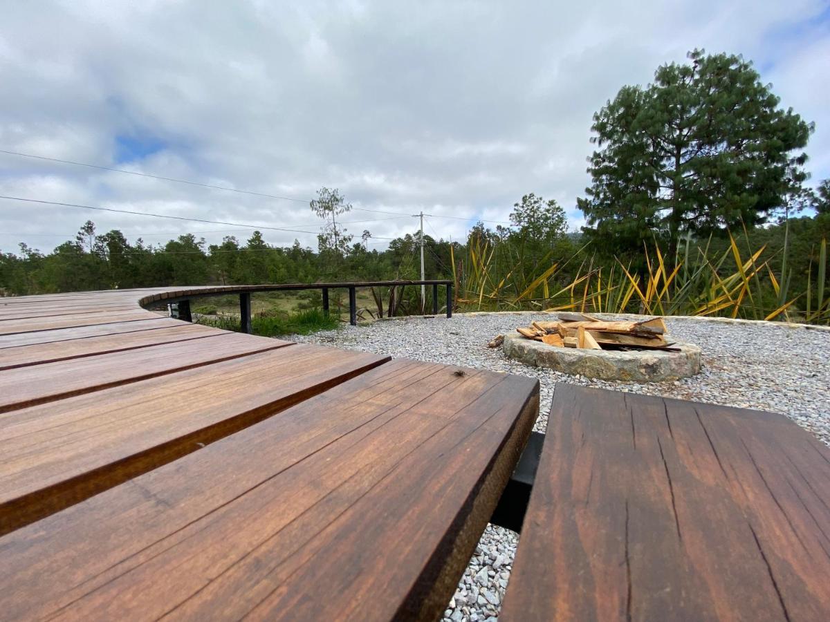 Cabanas Chalets Piedra Alta Zacatlan Camotepec 外观 照片