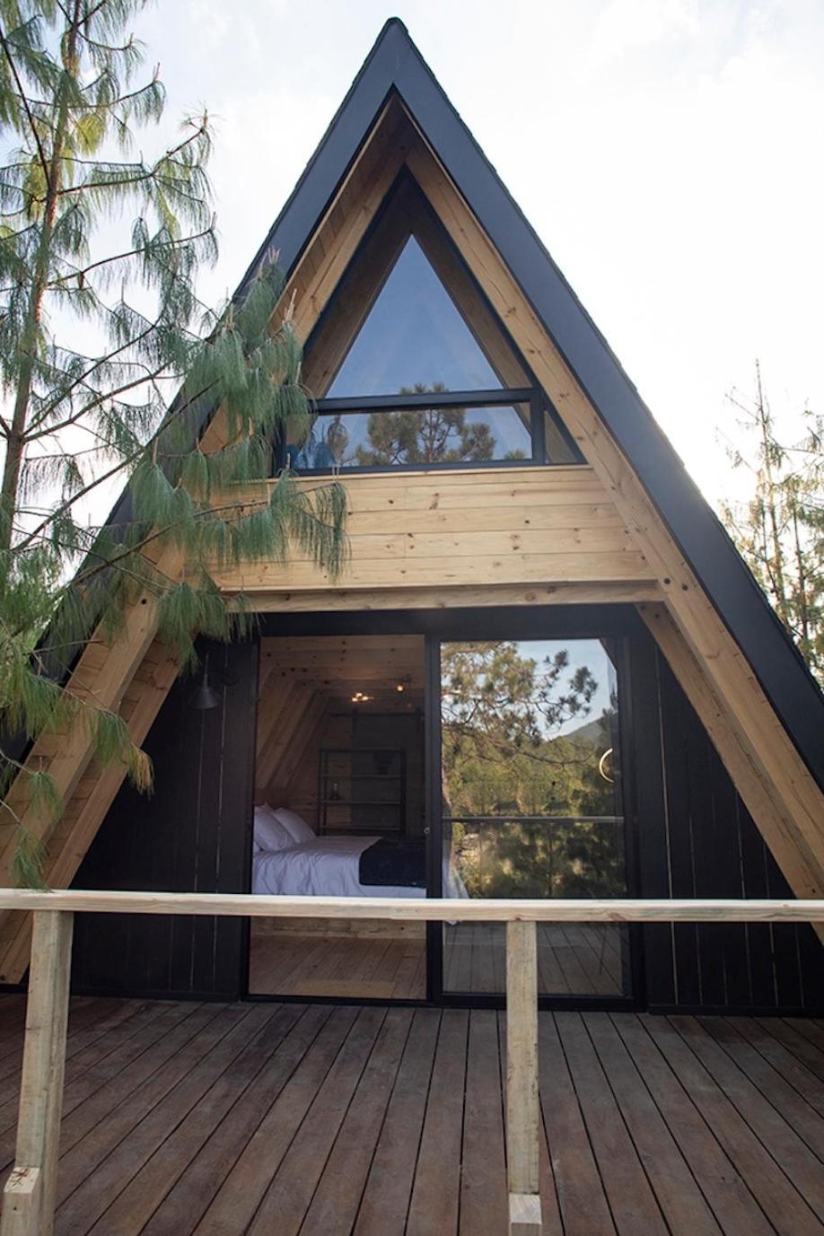 Cabanas Chalets Piedra Alta Zacatlan Camotepec 外观 照片